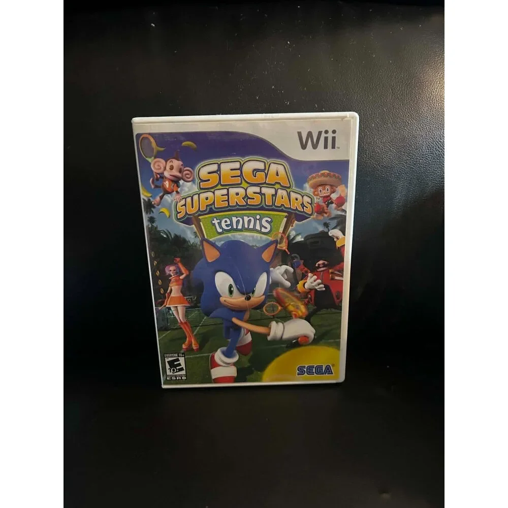 Sega Superstars Tennis (Nintendo Wii, 2008) Video Game Complete